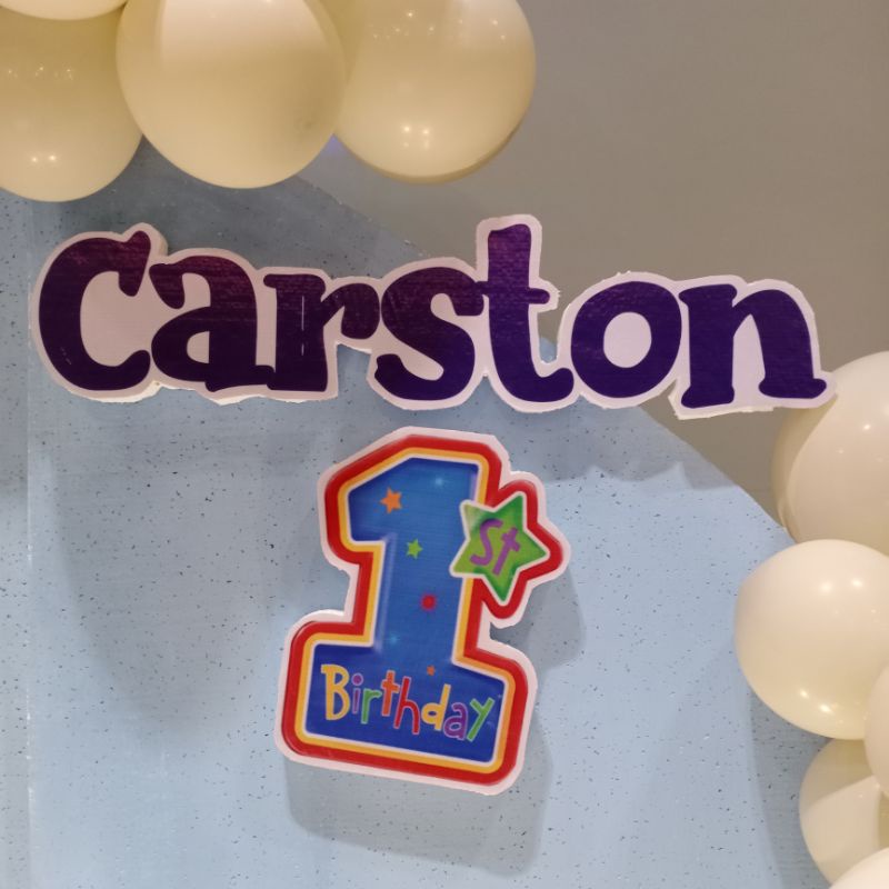 Nama Gabus | Umur Gabus | Sterofoam Nama | Sterofoam umur | Custom Nama | Backdrop Nama