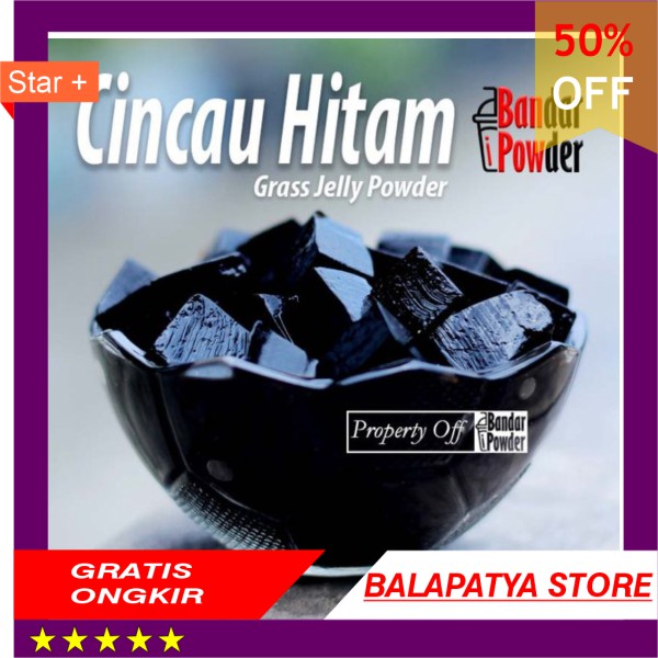 

BEST SELLER !!! Cincau Hitam Bubuk 1kg - Grass Jelly 1 Kg - Serbuk Topping Minuman