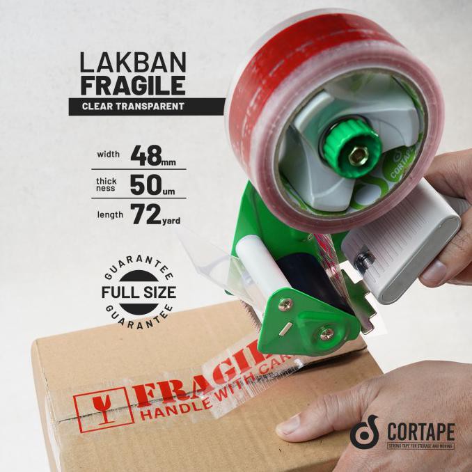 

Lakban Fragile Handle With Care Bening 48 Mm X 72 Yard Murah 1 Dus Leovivi96Out