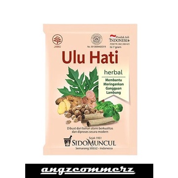 

SIDOMUNCUL 1 Sachet Ulu Hati Mengurangi Nyeri Lambung Maag