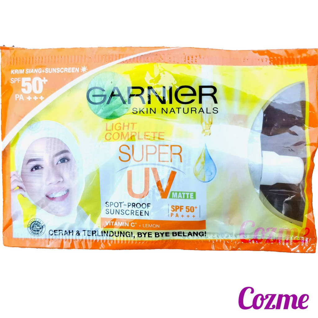 GARNIER Light Complete Super UV Sunscreen SPF 50 Sachet