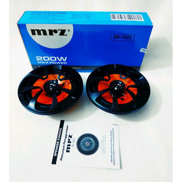 Turun Harga  Speaker Coaxial MRZ 6 inch - ZR - 1622