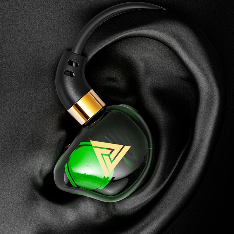 Qkz Sk9 Earphone In Ear Hifi Heavy Bass Dengan Mic