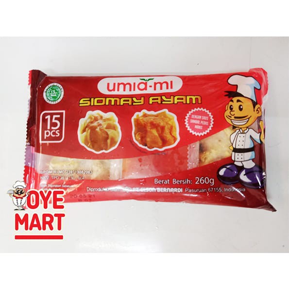 UMIAMI SIOMAY AYAM  ISI 15 dilengkapi saus sambal pedas manis