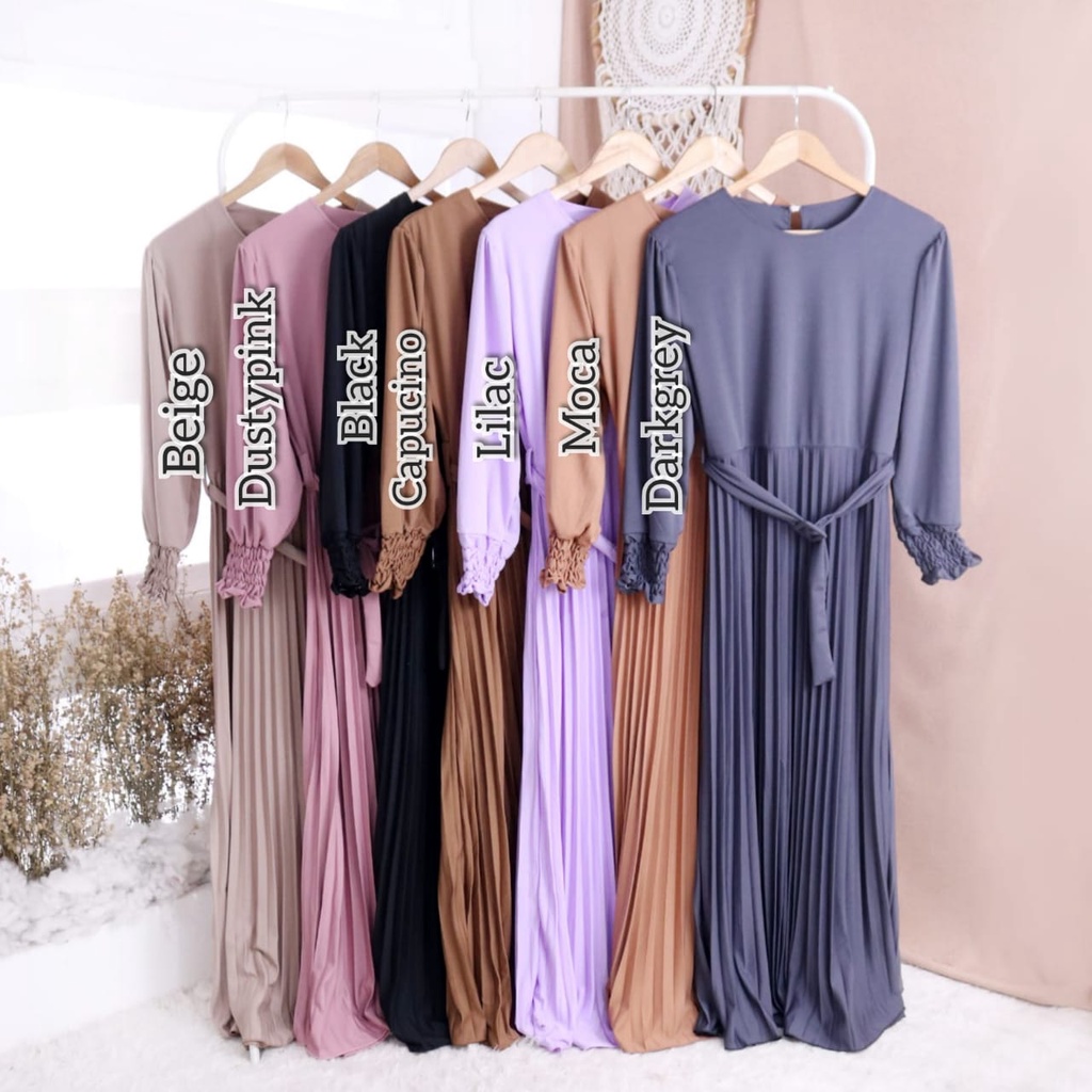 RULIN GAMIS+BELT PLISKET GAMIS // PLISKET GAMIS TERBARU