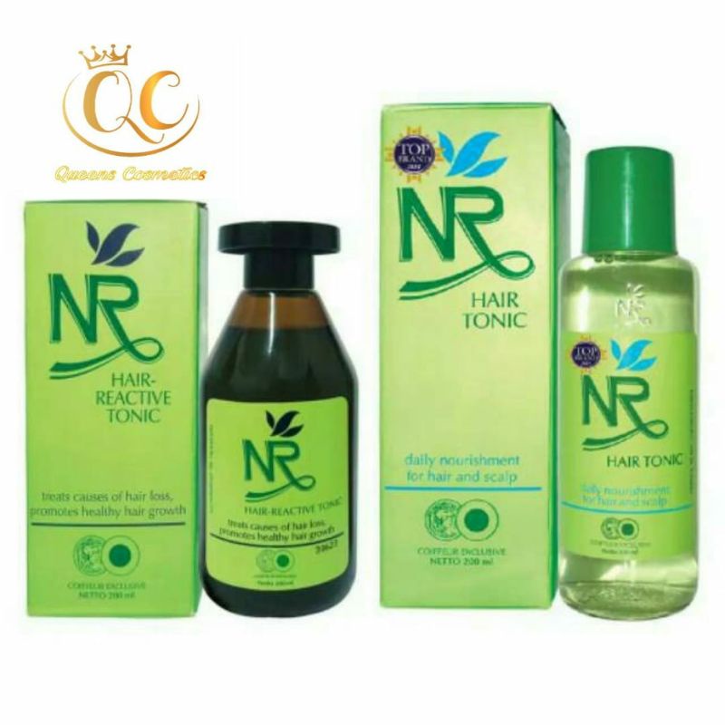 NR Hair Tonic/NR Reactive Tonic 200ml /Tonic Penumbuh Rambut~NR 100% Original
