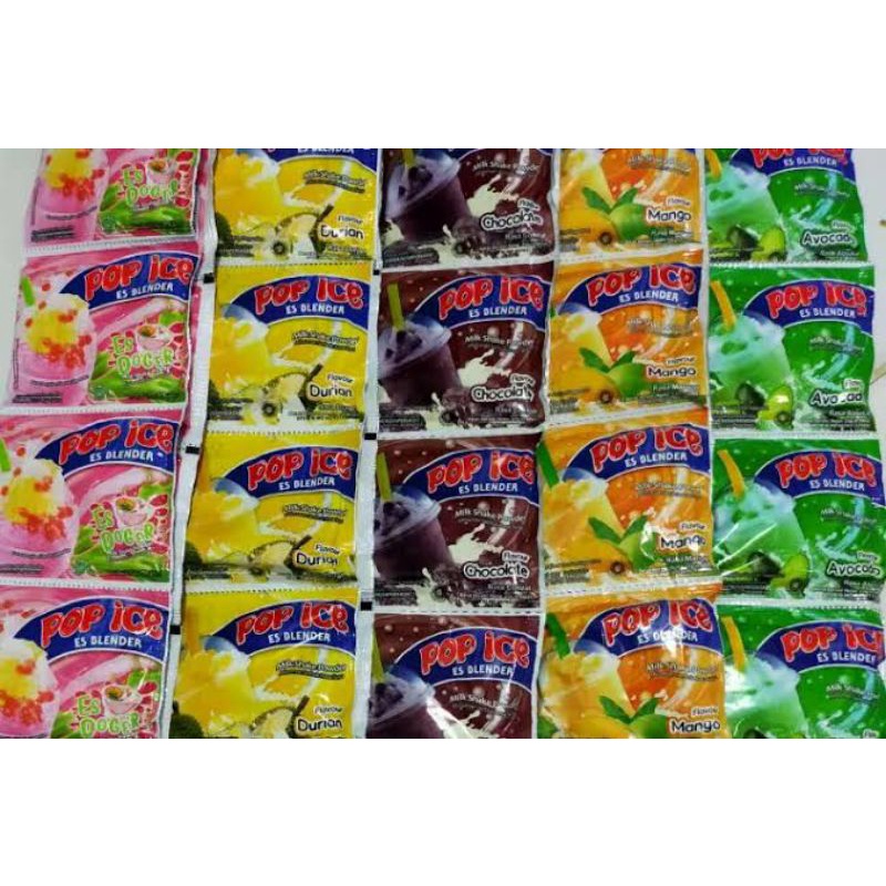 

POP ICE MINUMAN SERBUK ANEKA RASA ( 10 x 25g)