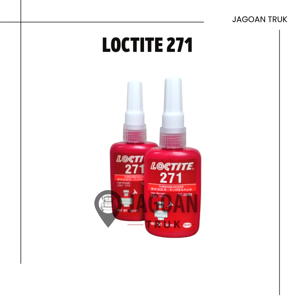 LEM BAUT LOCTITE 271 50 ML THREADLOCKER-LOCTITE 271 50ML LEM SEKRUP