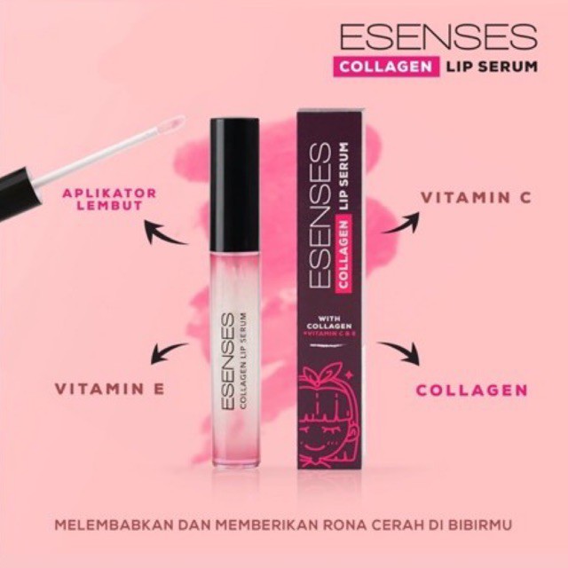 Esenses Collagen Lip Serum - Evany Esenses Lipserum Serum Bibir