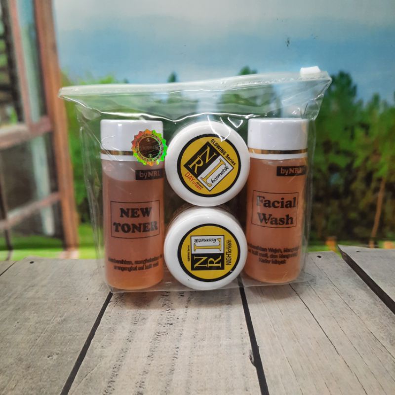 PAKET CREAM NRL [GLOWING SERIES] 4IN1 ORIGINAL