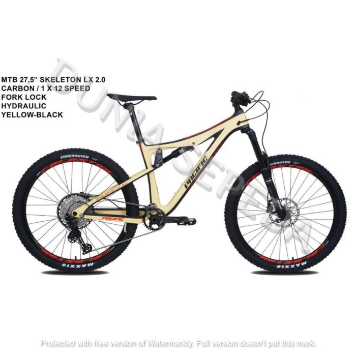 SEPEDA GUNUNG MTB 27.5 SKELETON LX 2.0 PACIFIC SEPEDA MTB PACIFIC 27.5