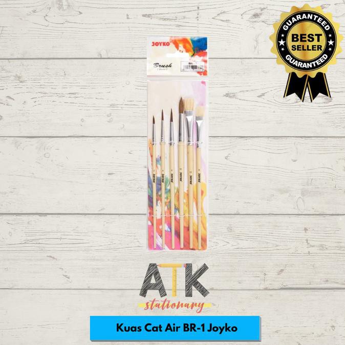 

Diskon Kuas Cat Air Joyko Set 6/ Kuas Lukis/ Joyko Brush Set 6 BR-1 atk Cuci Gudang Awal Tahun