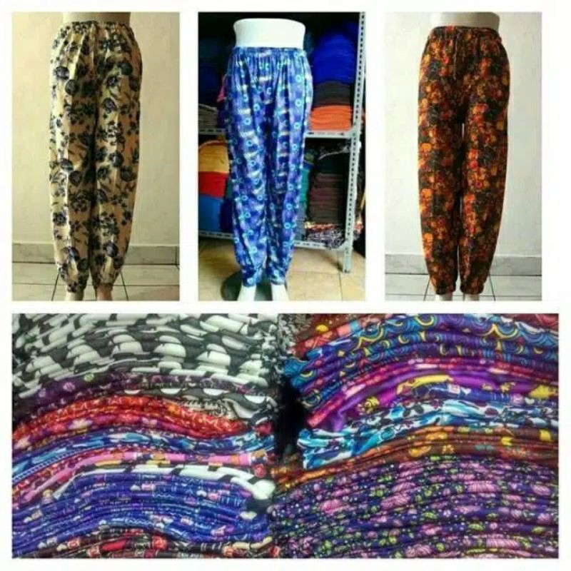 Celana Santai Wanita Aladin Standar & Celana Panjang Celana Aladin Wanita