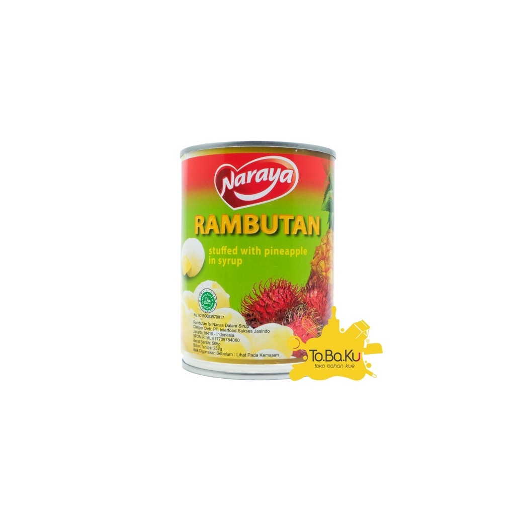 

Naraya Rambutan in Heavy Syrup 565gr