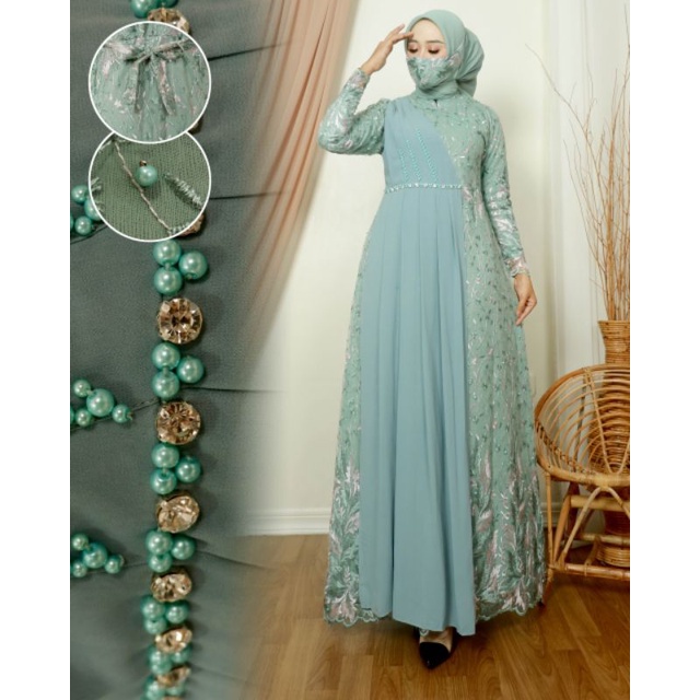 GAMIS TILE CAMILLA DRESS| GAMIS| GAMIS TILE| GAMIS PESTA| DRESS PESTA| GAMIS KONDANGAN| GAMIS WISUDA| GAMIS KEBAYA MODERN| GAMIS BRUKAT| KEBAYA| GAMIS MURAH