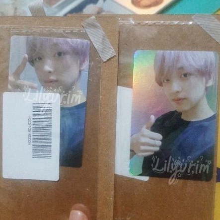 PC Haechan Owhat Benefit Hologram Event 520 Set