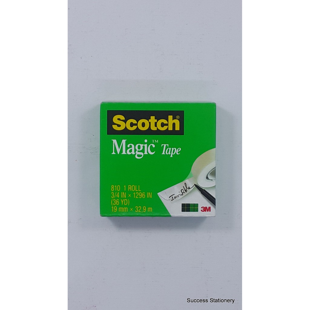 

3M SCOTCH TAPE 810 3/4X36YD