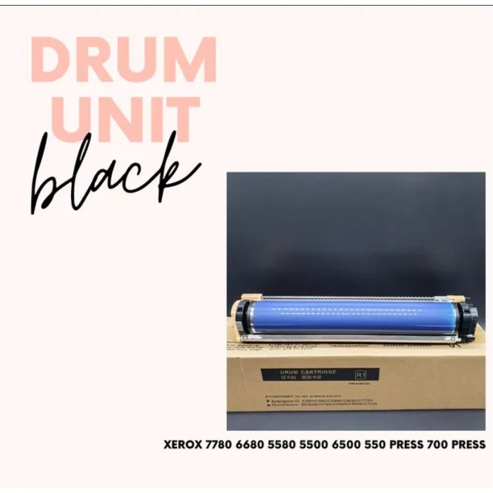 Drum Unit Black Hitam Fuji Xerox 550 560 570 C60 C70 C75