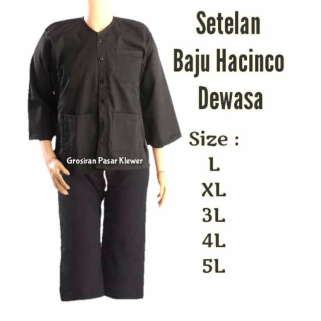 COD...!!! Setelan Baju Tani / Hancinco &amp; Celana Panjang - Ukuran Dewasa #Adat #Jawa #Tradisional