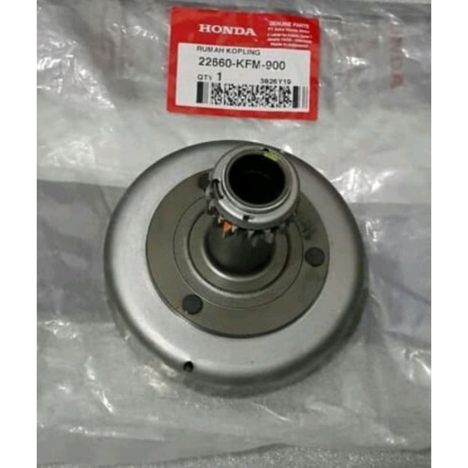 22660-KFM-900 HGP AHM 100% ORIGINAL MANGKOK GANDA LONCENG SUPRA FIT NEW 22660KFM900