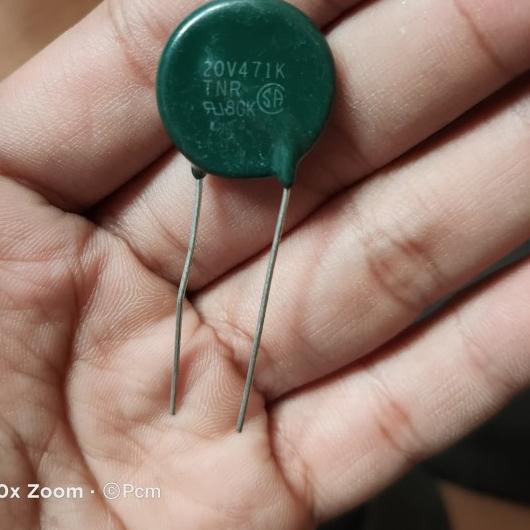 ○ mov varistor 20v471k 20d471anti petir buat 220v tegangan maksimal 275v ✈
