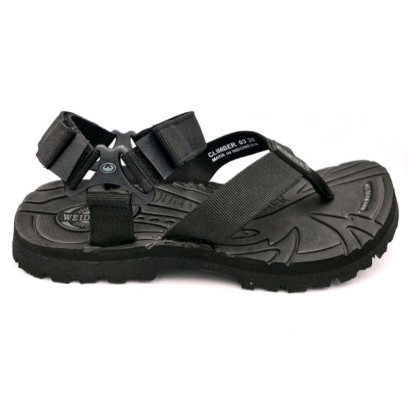 Sandal Gunung Jepit Pria Weidenmann Climber 03 Hitam