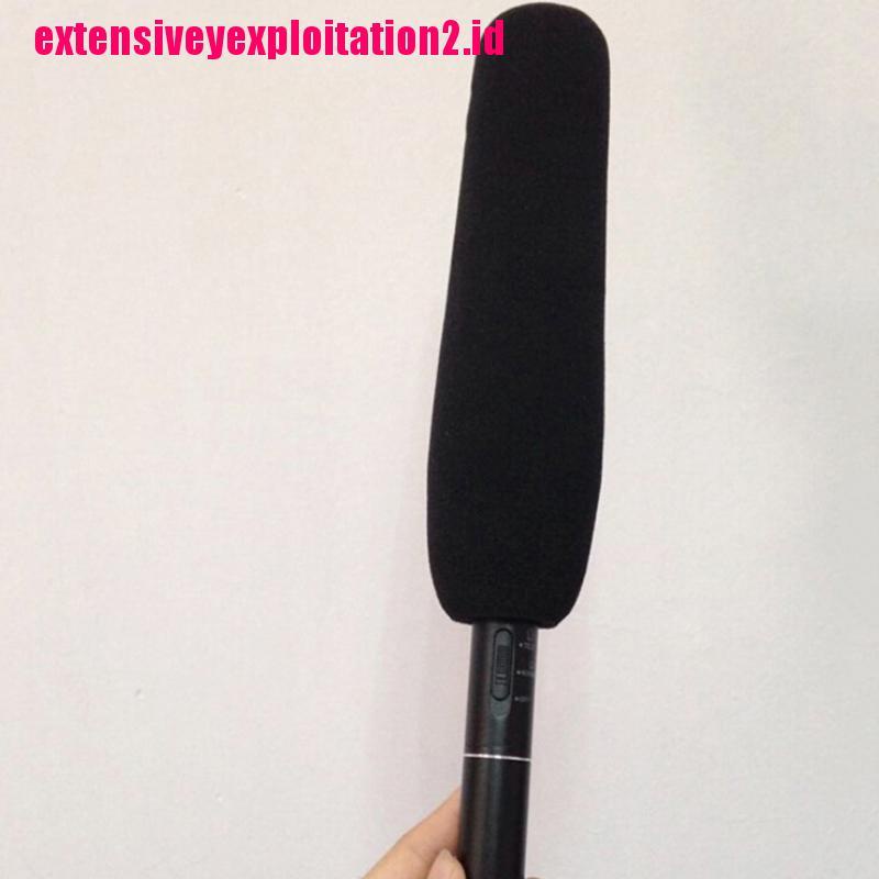 &lt; E2id &amp; &gt; Cover Spons Busa Penutup Mic Shotgun 12cm