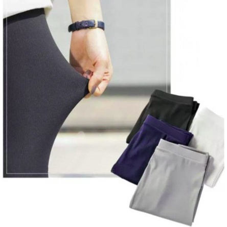LEGGING PANJANG SPANDEX 3 UKURAN WANITA PREMIUM ADEM