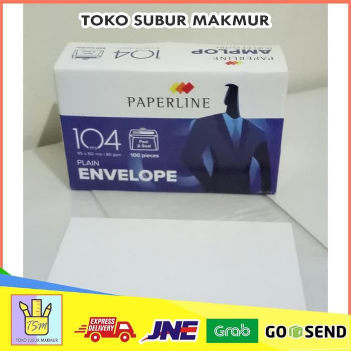 

AMPLOP POLOS PUTIH PENDEK 104 - PAPERLINE