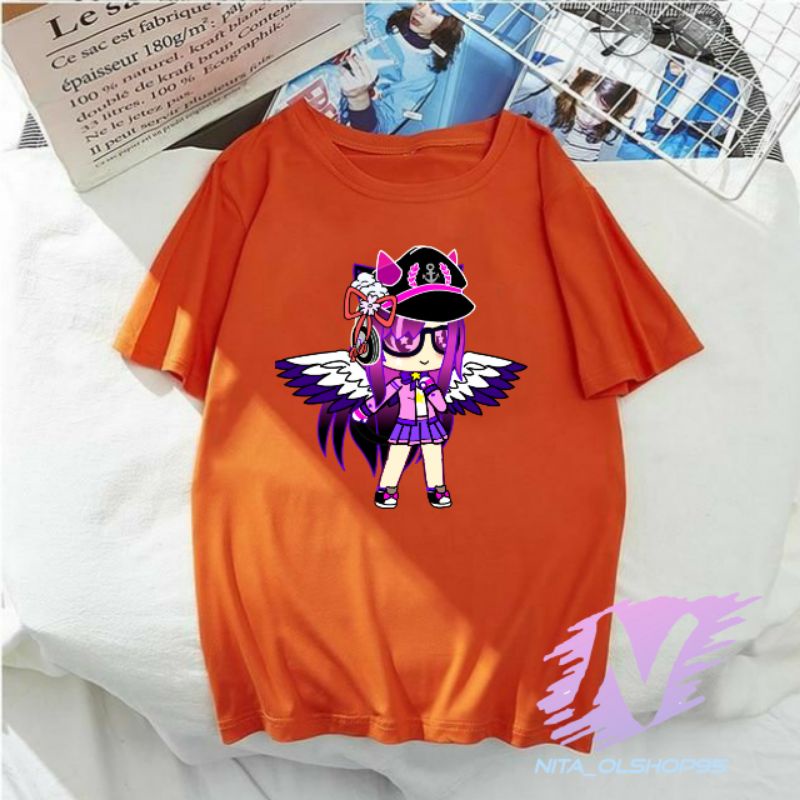 kaos gacha club baju kaos anak game gacha club