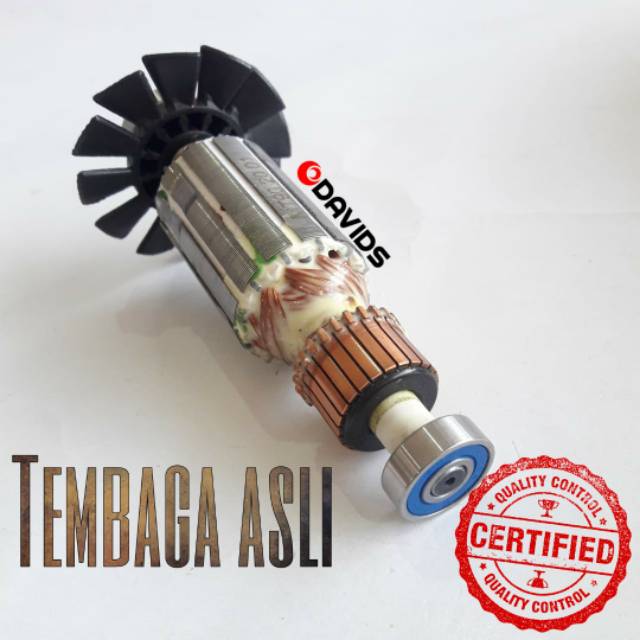 Armature rotor angker makita maktec mt90 mt91a mt 90 mt 91 kualitas original