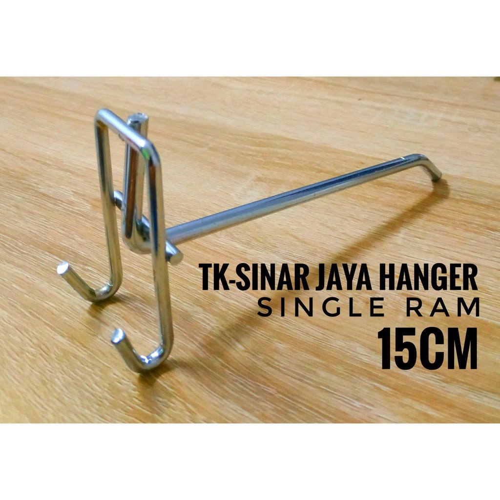 Single Ram 15Cm Bahan terbuat dari besi stainles steel