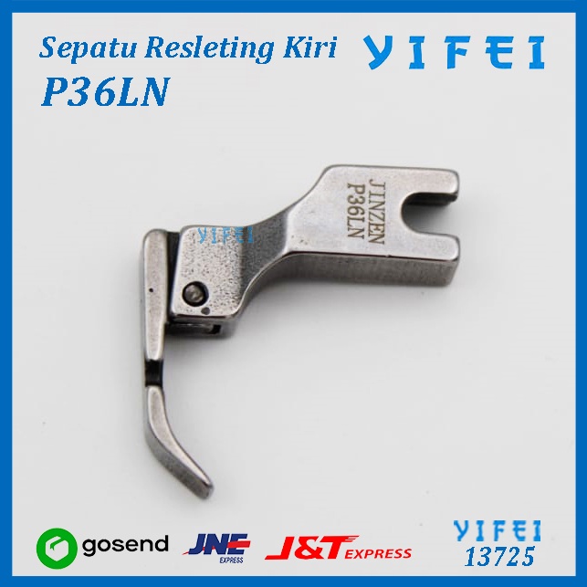 Sepatu resleting sisi kiri P36LN/N(mesin jahit high speed industrial)/Zipper Kiri P36LN/YIFEI-13725