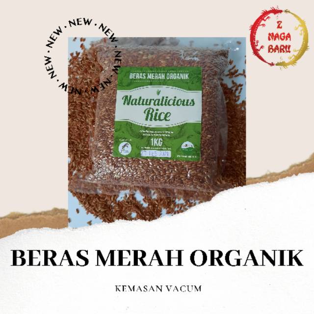 

BERAS MERAH ORGANIK NATURALICIOUS VACUM