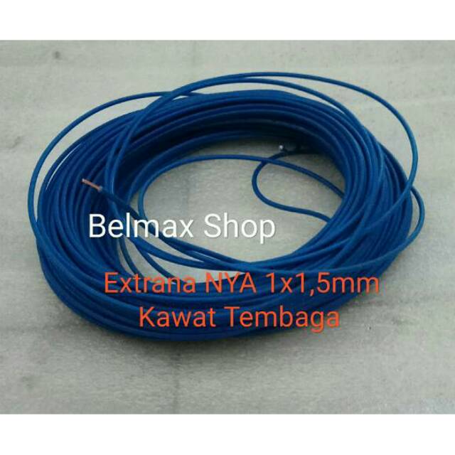 Kabel Extrana 1x1.5 mm Tunggal / Kabel Tunggal 1x1.5 mm Meteran / Kabel 1 Jalur/Kabel Listrik Isi 1