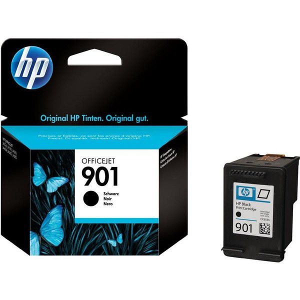 Tinta HP 901 Black Ink Cartridge CC653AA Original