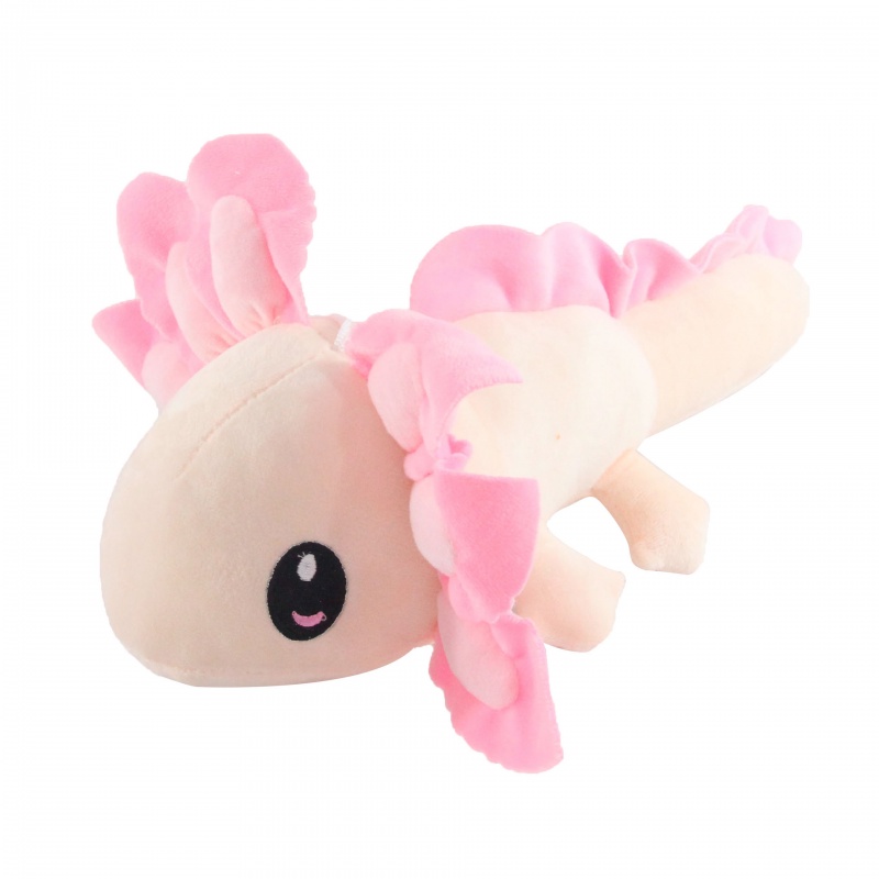 Mainan Boneka Stuffed Plush Axolotl Kartun Ukuran 35cm Untuk Anak / Dewasa