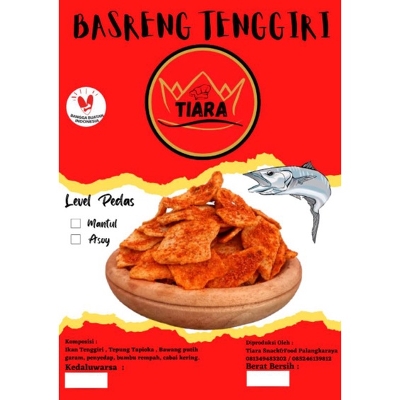 

Basreng Tenggiri Pedas