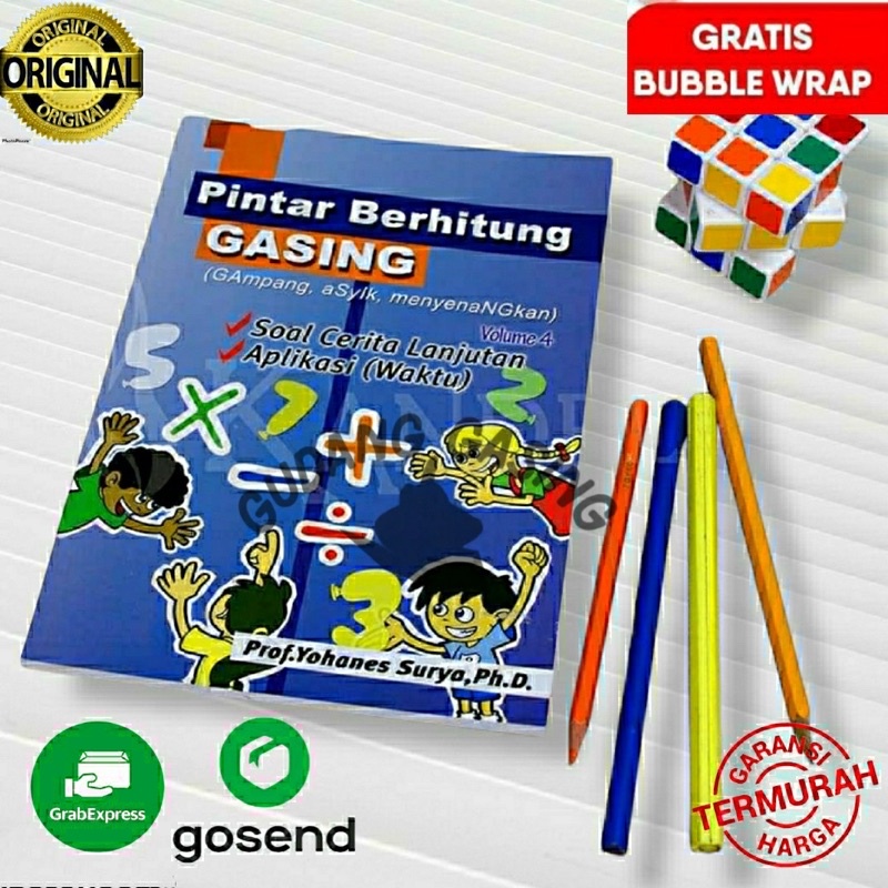 Buku Pintar Berhitung GASING vol 4 Volume 4 KARANGAN Prof. Yohanes Surya