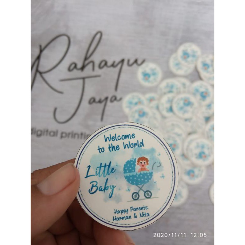 

label stiker 200 pcs TANPA PO