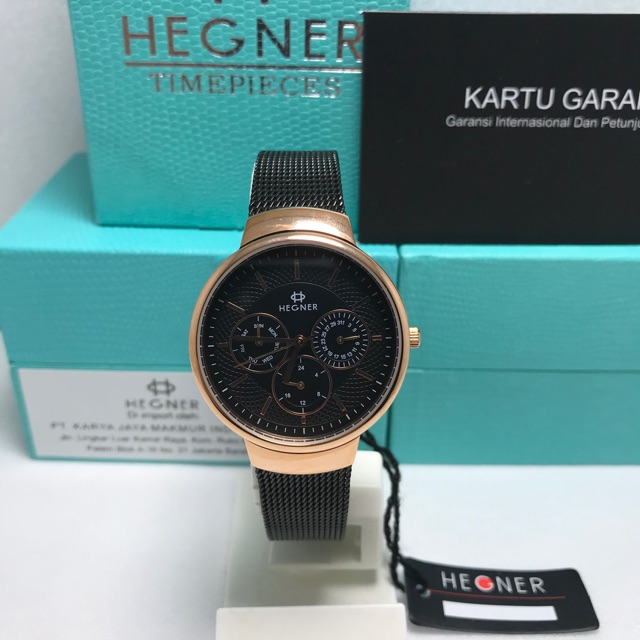 Jam tangan Wanita Hegner timepieces HW 5053 L original