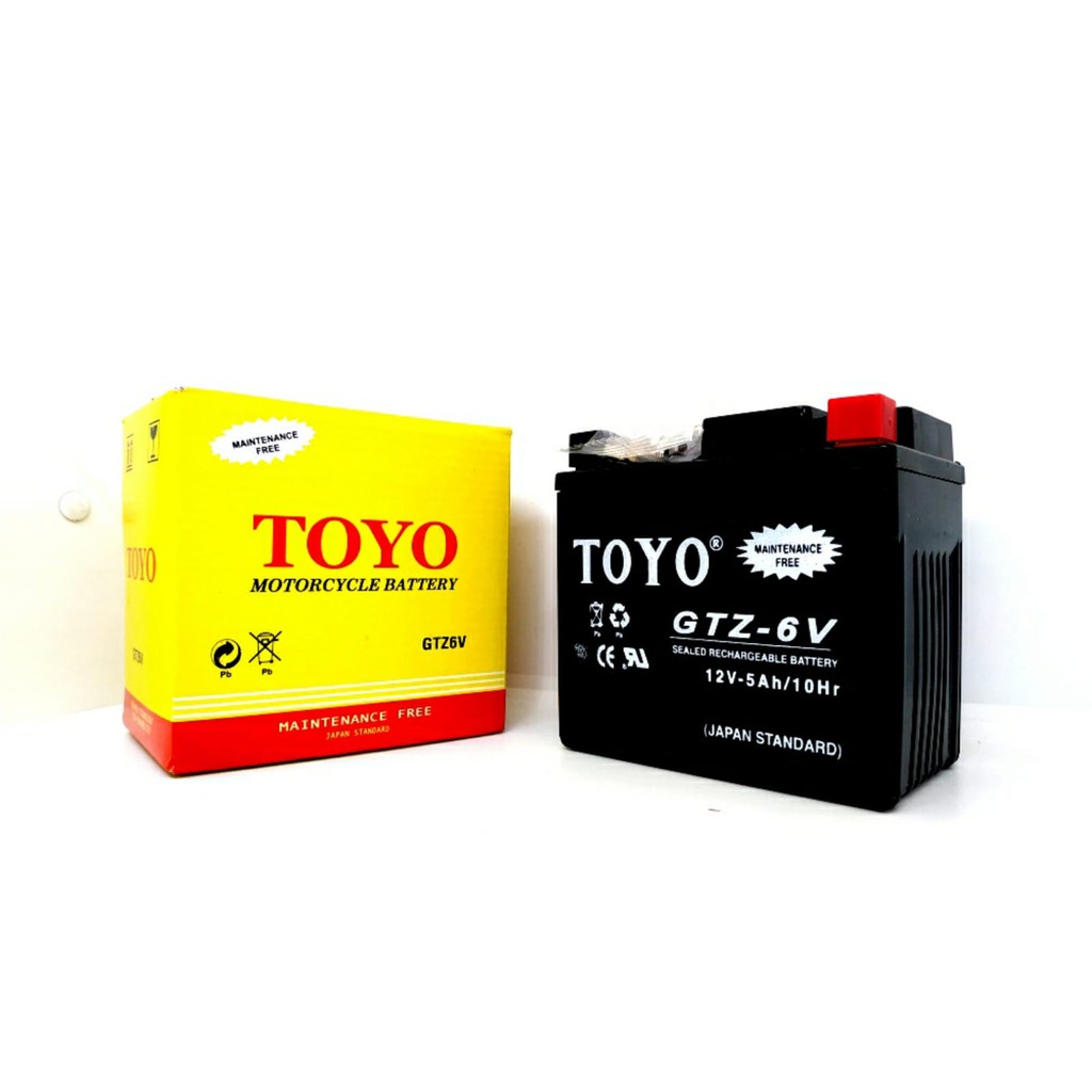 Aki Toyo GTZ6V Vario Techno (Aki Kering)