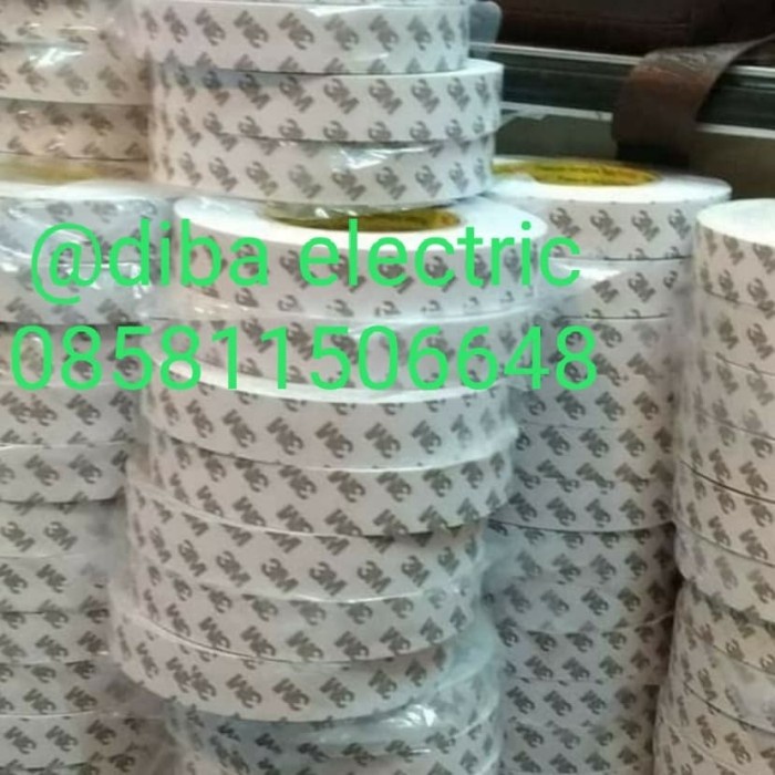 

Chrysa | Double tape 3m kertas tissu/lem kertas 12mm x 50