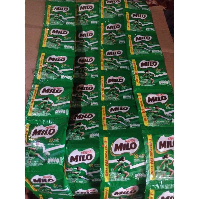 

MILO ACTIV-GO Susu Coklat Renceng 22g - 11 pcs