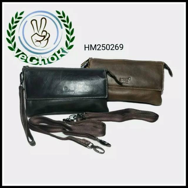 Dompet Tas Selempang Handbag Kulit Sapi Asli - Aigner