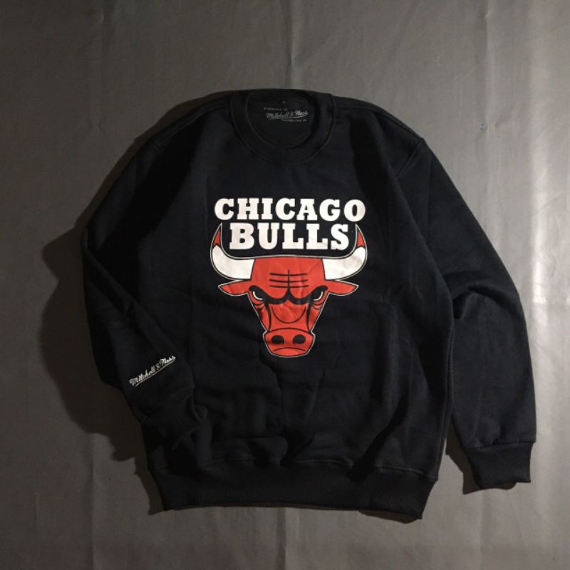 Crewneck Adidas X Chicago Bulls Hitam Full Tag