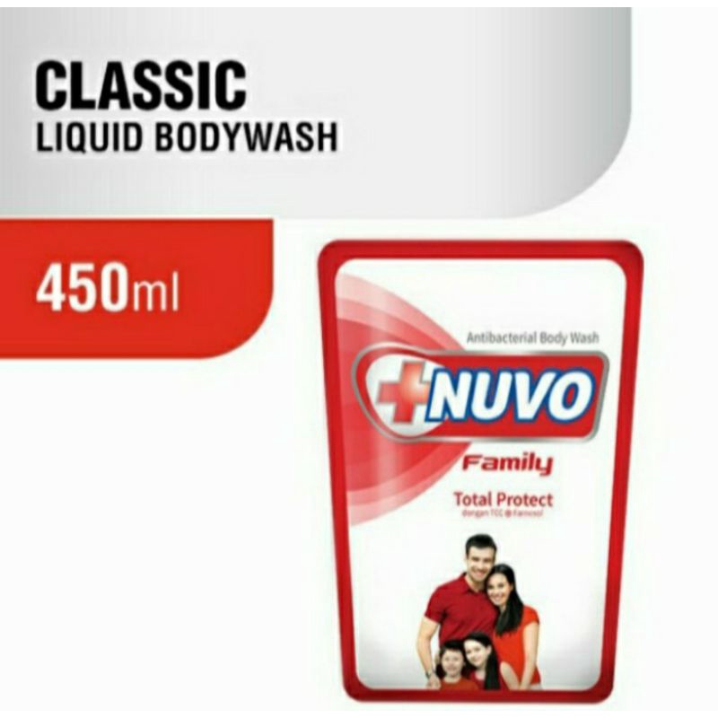 Nuvo Body Wash Total Protect 450ml