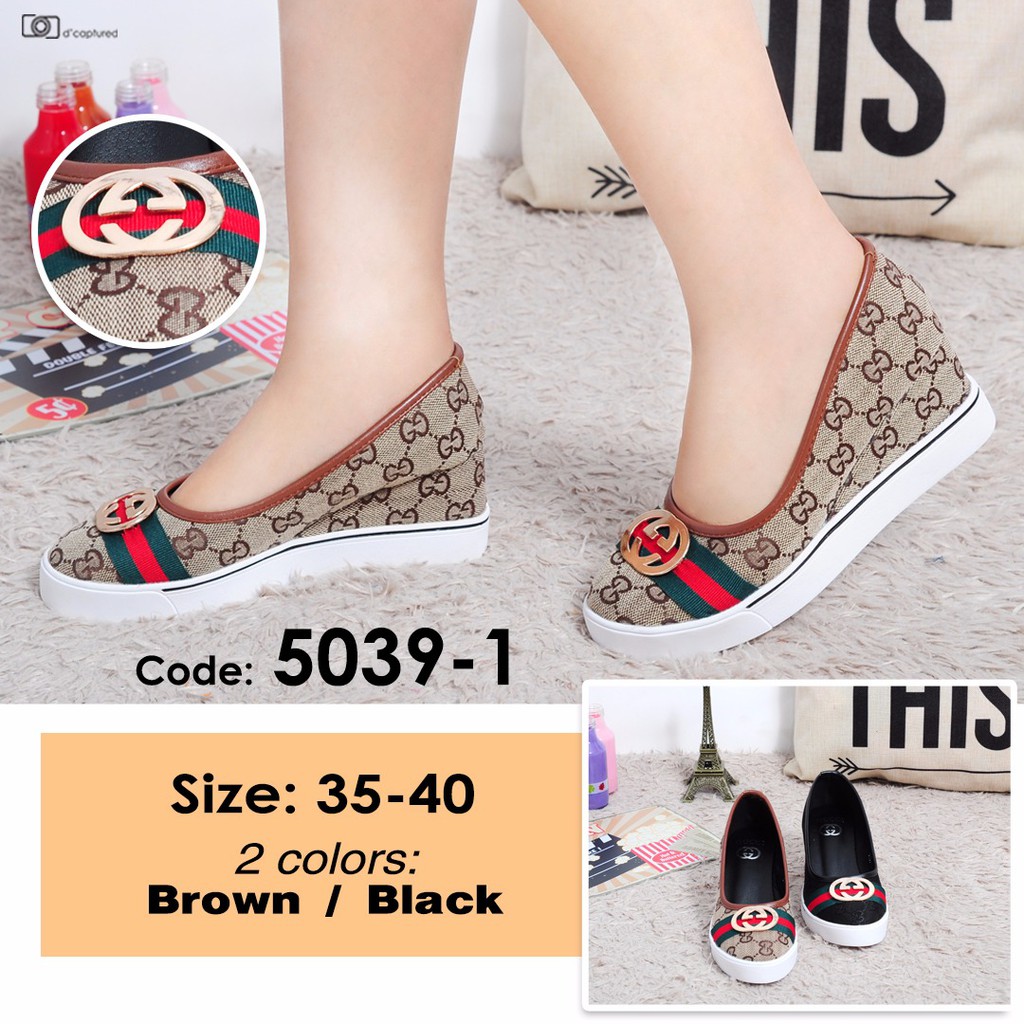 Sepatu Gucci wedges YC5039-1