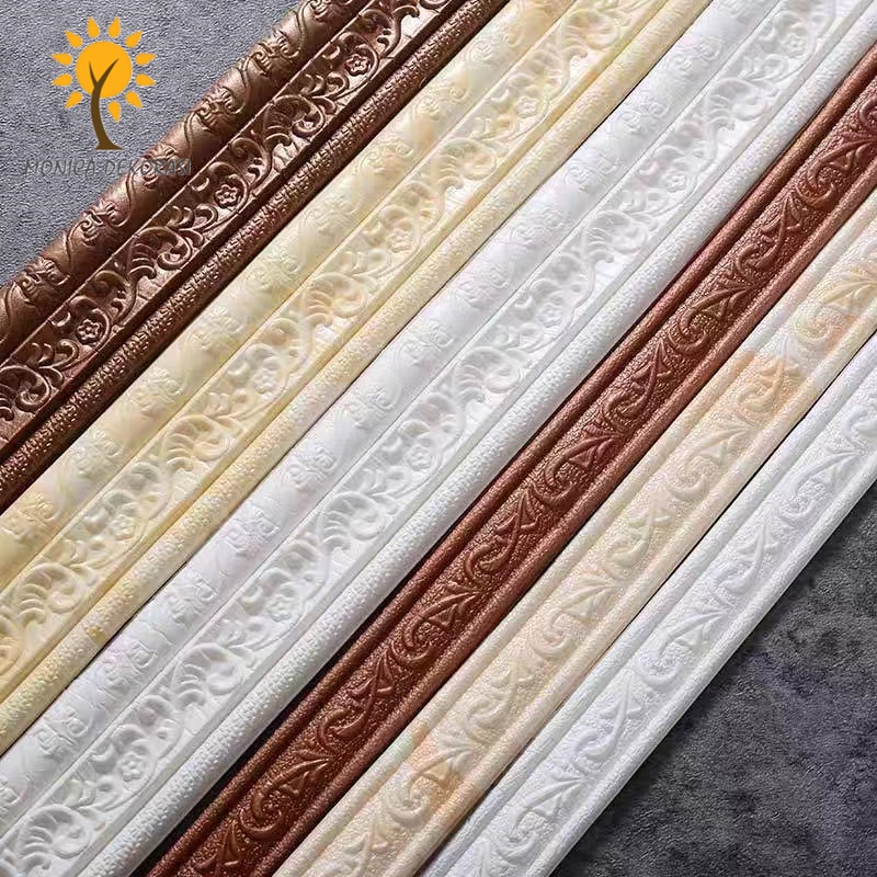   List Wallpaper Dinding Stiker Border Wallfoam 3D Sticker Dekorasi Kamar Rumah Murah 2.3M-7