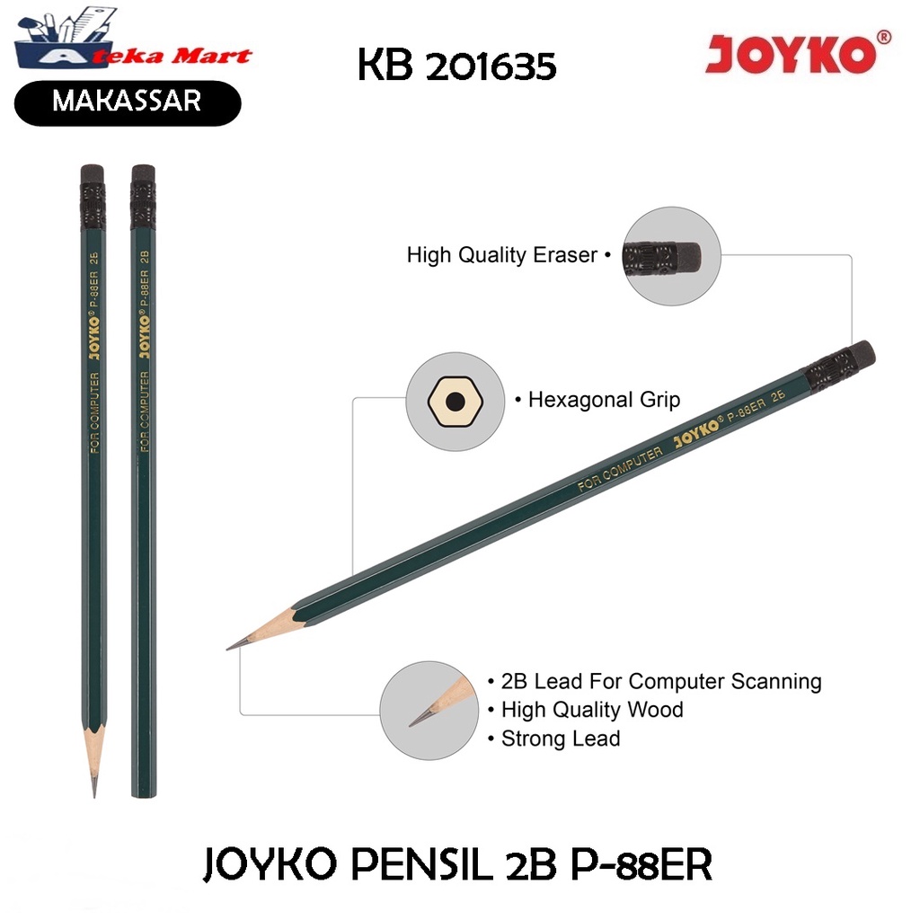 

[PCS] JOYKO PENSIL 2B P-88ER